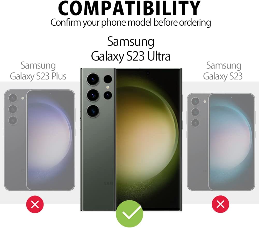 Silicone Smartphone Case für Galaxy S23 Ultra, Handy-Hülle, Silikon, Kratzfest, Schlankes Design Hellblau