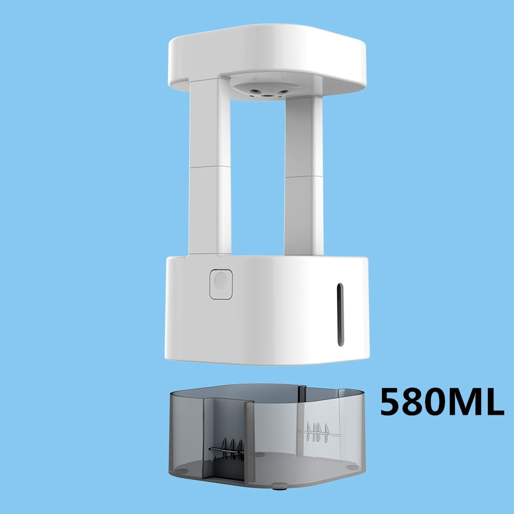 580ML Anti Gravity Air Humidifier/Schwebender 580ML Luftbefeuchter und Aromadiffuser mit LED-Lichtern - Perfekt für Auto und Schlafzimmer