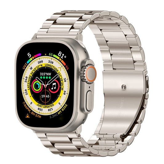 Edelstahlarmband für Apple Watch Ultra Band 49 mm Smartwatch Metallarmband Iwatch 7, 6, 5, 4, 3, SE